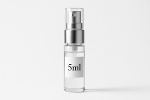 5ml sample atomizer with 5ml label on it