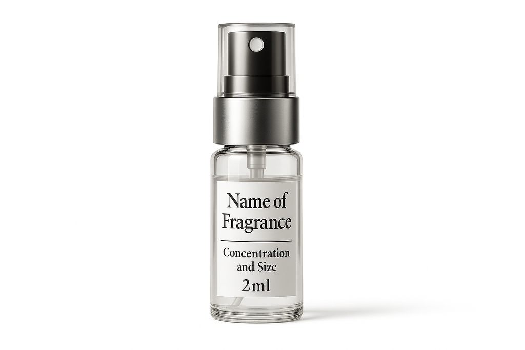 replace scent seduction with "Name of Fragrance" and Concentration and Size